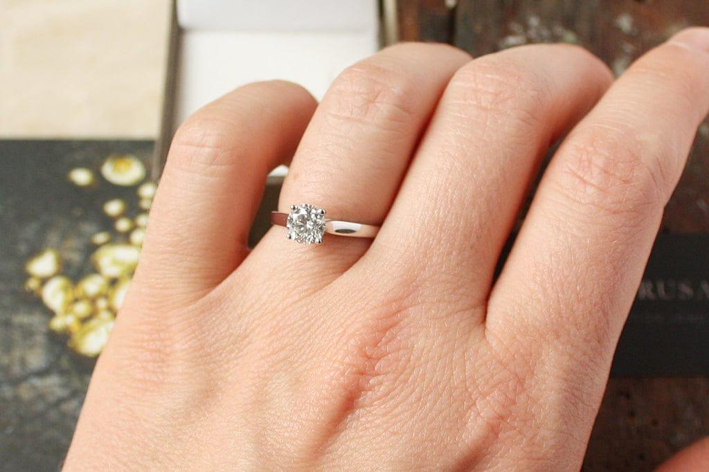 Modern Design Charm Ring